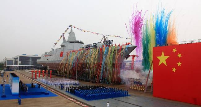 中国055型万吨级驱逐舰马上下水 拥有超强战斗力能携6种导弹