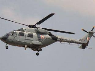 印度直升机失联坠毁 深谷中发现两具尸体