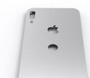 苹果iPhone 8后壳渲染图曝光 后置指纹识别
