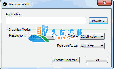 【分辨率快速设置软件】Res-O-Matic下载V5.1英文版