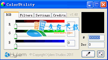【颜色代码】ColorUtility下载v1.53.371英文版