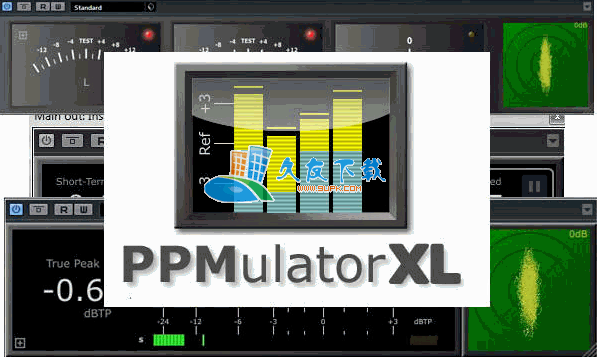 【数字音频响度计量器】zplane PPMulatorXL STANDALONE VST RTAS下载v3.0.8英文版