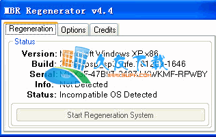 【MBR系统引导激活程序】MBR Regenerator下载4.5英文版
