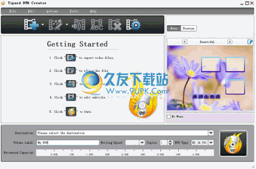 Tipard DVD Creator【多功能DVD创建工具】3.1.18 Multilanguage 英文版截图（1）