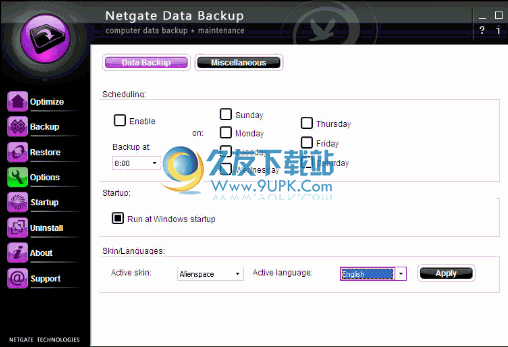 NETGATE Data Backup下载2.0.305多语免安装版_计算机数据备份软件截图（1）