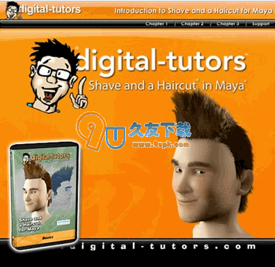 【毛发修饰软件】Shave and a Haircut下载V6.0.3 Win32/64 bitmaya2012版