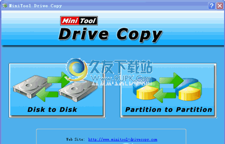 MiniTool Drive Copy下载5.0.0.1英文版_硬盘对拷复制工具
