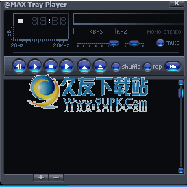 MAX Tray Player下载2.5.0.150英文安装版_类似千千静听播放器截图（1）