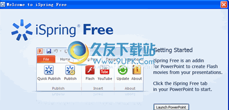 iSpring Free 6.2.0英文版[PPT转换Flash转换器]截图（1）