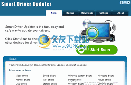 Smart Driver Updater 3.4英文版[系统重装驱动备份工具]截图（1）