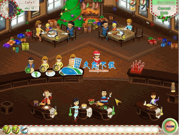 艾米丽的咖啡屋圣诞节精神V2011硬盘版[时间管理游戏]截图（1）