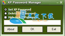 windows XP管理员密码破解工具1.0英文版下载,系统管理员密码修改器截图（1）