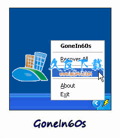 【恢复已被关闭的程序】GoneIn60s下载V1.0英文版截图（1）