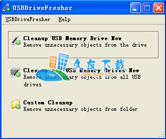 【usb清理程序】USBDriveFresher下载V1.1.0.0英文版