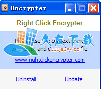 【右键单击加密软件】Right-Click Encrypter下载V1.7绿色版截图（1）