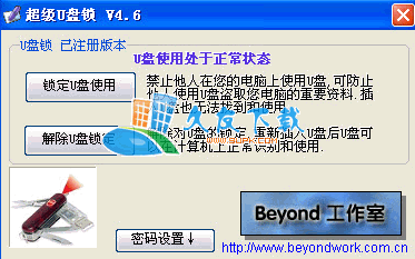 【U盘系统锁定工具】超级U盘锁下载V4.6中文版截图（1）