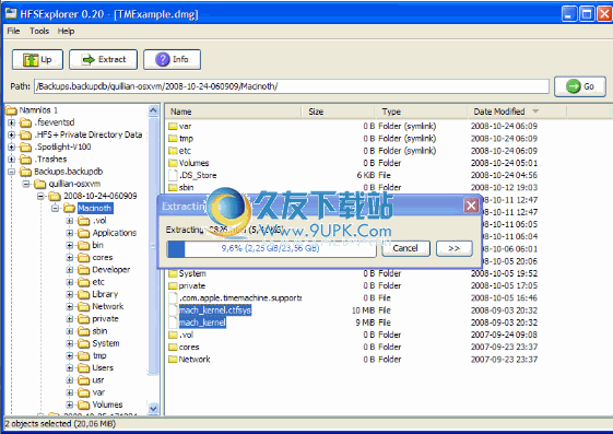 HFS Explorer下载0.21英文版_Mac格式硬盘内容读取软件截图（1）