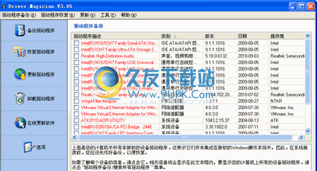 Driver Magician Pro 4.81中文版[驱动快速备份工具]截图（1）