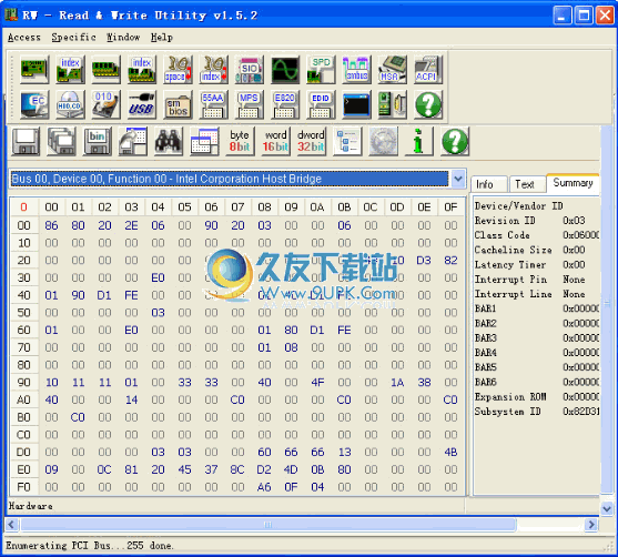 RW-Everything下载1.5.2英文免安装版[硬件信息读取器]截图（1）