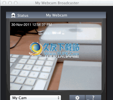 My Webcam Broadcaster下载2.2英文版_手机电脑视频监控程序截图（1）