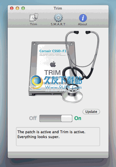TRIM Support Enabler下载2.0英文版_强制激活Mac OS X的工具截图（1）