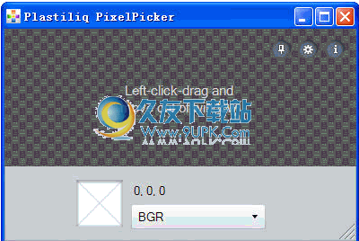 Plastiliq Pixel Picker下載1.2.7英文免安裝版_獲取像素顏色代碼