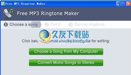 Free MP3 Ringtone Maker下载2.1.0.331免安装版[手机铃声截取制作器]截图（1）
