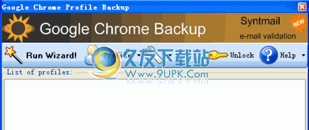 Google Chrome Backup下载1.8.0.141免安装版_备份谷歌浏览器收藏夹截图（1）