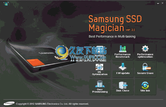 Samsung SSD Magician Tool 4.9.7英文版_三星固态硬盘专用优化维护软件截图（1）