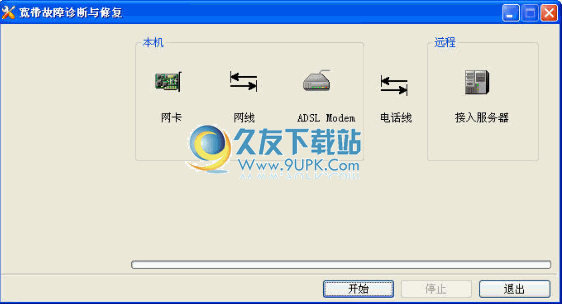 宽带故障诊断与修复工具下载20120226中文免安装版