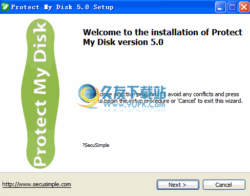 Protect My Disk下载6.3英文版[U盘防病毒工具]截图（1）