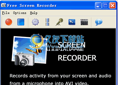 Free Screen Recorder下载1.0.0.1英文版_屏幕视频录制程序