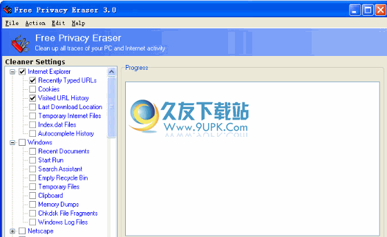 Free Privacy Eraser 3.53正式版_隐私记录清除