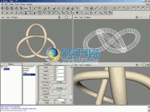 Ayam下载v1.20英文免安装版_开源3D建模软件