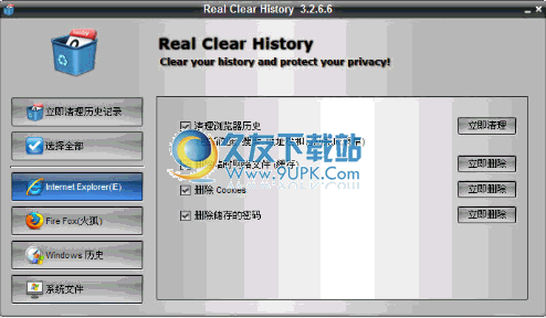 清除历史记录(Real Clear History)下载v3.2.6.6汉化免安装版