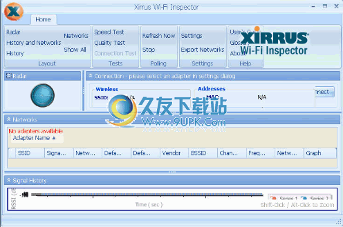 Xirrus Wi-Fi Inspector下载1.2.1.4英文版[无线接入点搜索软件]