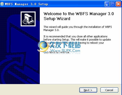 WBFS Manager下载3.0.1英文版[WBFS硬盘管理Wii软件]