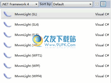 【Silverlight开发MVVM框架】MVVM Light Toolkit下载4 beta1 英文版截图（1）