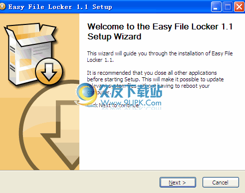 Easy File Locker 1.5多语版[文件保护工具]截图（1）