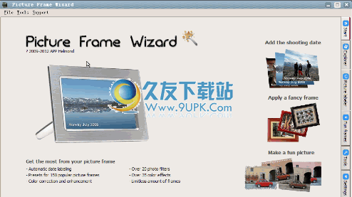 PictureFrame Wizard 2.0正式版[免费相片编辑工具]截图（1）