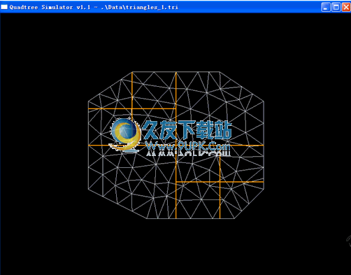 Quadtree Simulator下载1.1免安装版[四叉树模拟器]