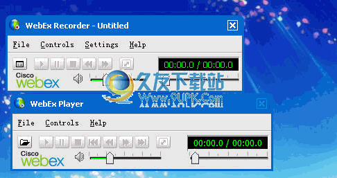 【屏幕录制软件】WebEx Recorder and player下载 英文免安装版