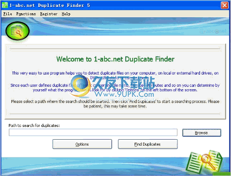 1-abc Duplicate Finder 6.0英文免安装版截图（1）