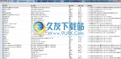 流星服务管理工具 2.0中文免安装版截图（1）