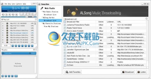 ALSong音乐播放器 1.9.0.2英文版截图（1）