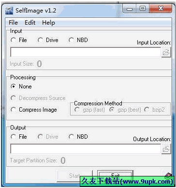 SelfImage 1.2.1免安装版[磁盘及系统镜像备份工具]