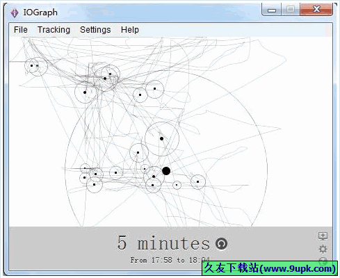 IOGraph 1.01免安装版[鼠标轨迹记录工具]截图（1）