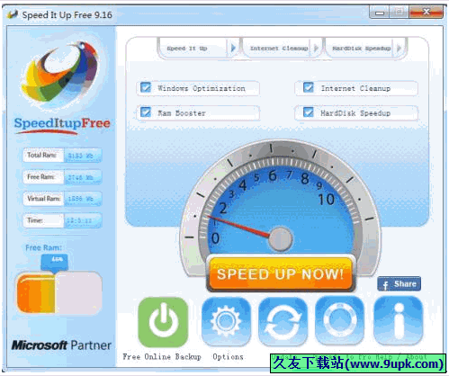 SpeedItup Free 10.11正式版[系统优化工具]