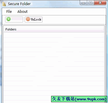 Secure Folder(文件夹保护工具)7.7.0.0绿色版截图（1）