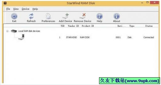 StarWind RAM Disk(把內存虛擬成硬盤)5.6英文安裝版